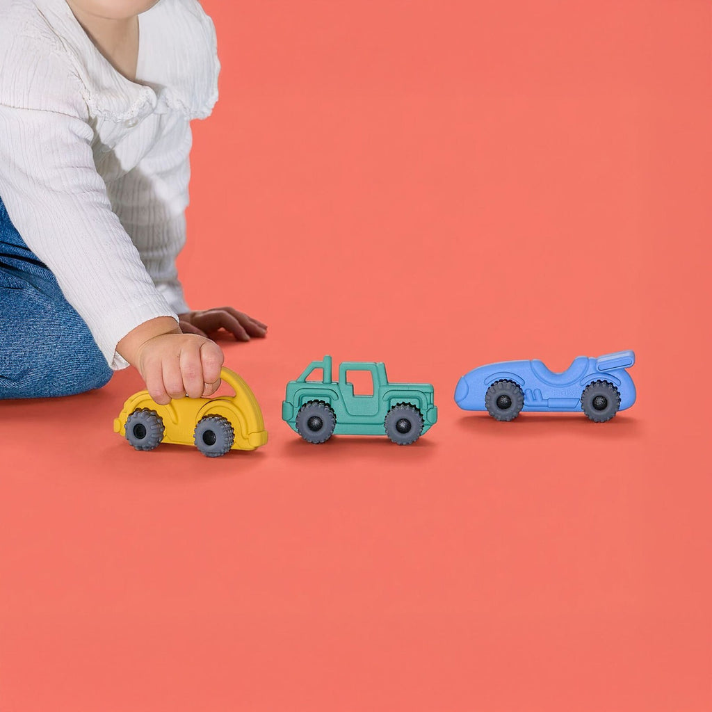 Silicone Vehicle Teether Toy | Fire Engine