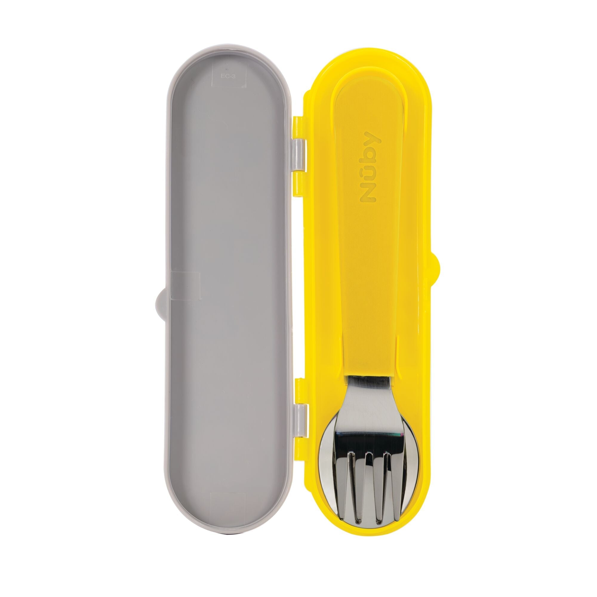 Stainless Steel Toddler Utensil Set | Construction Zone